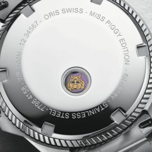 oris Edition ProPilot X Miss Piggy 01 531 7796 4158-07 8 17 05LC horlogerie lionel meylan vevey lausanne