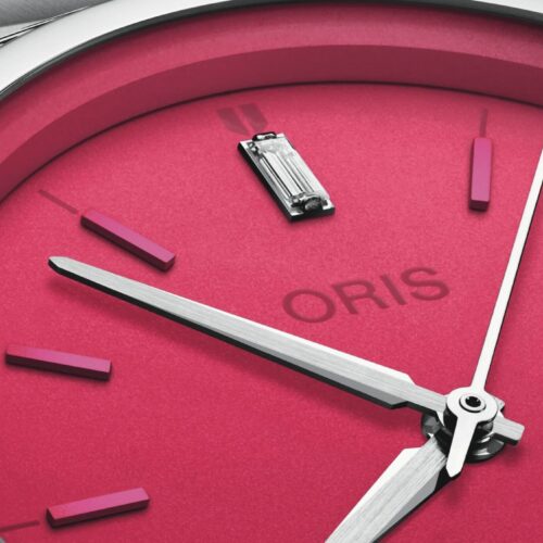 oris Edition ProPilot X Miss Piggy 01 531 7796 4158-07 8 17 05LC horlogerie lionel meylan vevey lausanne