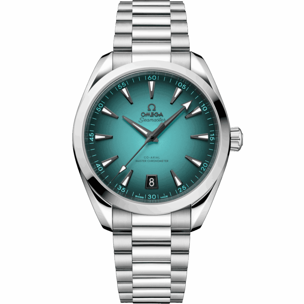 Seamaster Aqua Terra 150M – 41 mm, Acier sur Acier