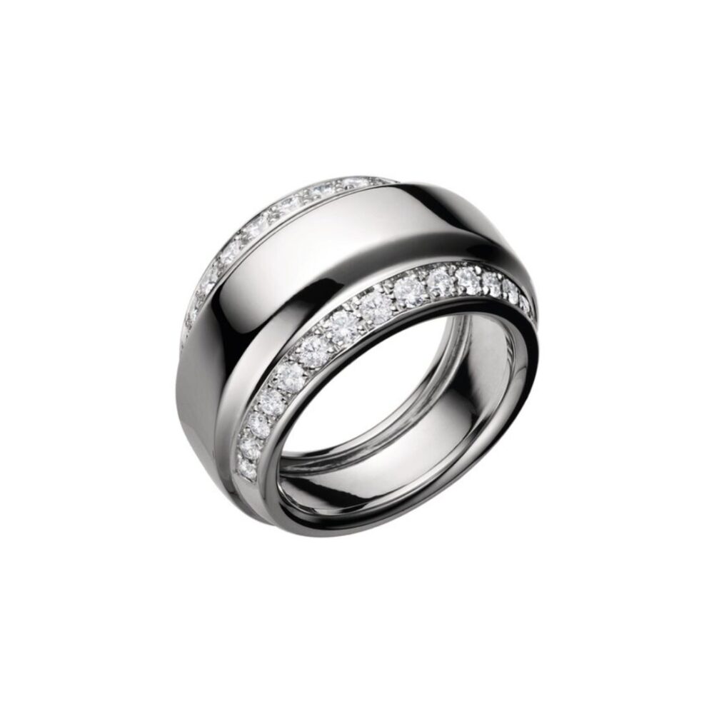 Bague La Strada en or blanc et diamants