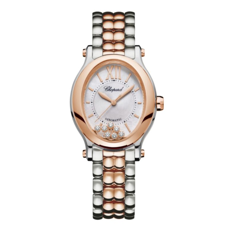 Chopard - Happy Sport – oval steel/rose gold