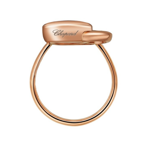 Chopard Happy Diamonds bague en or rose joaillerie lionel meylan vevey lausanne