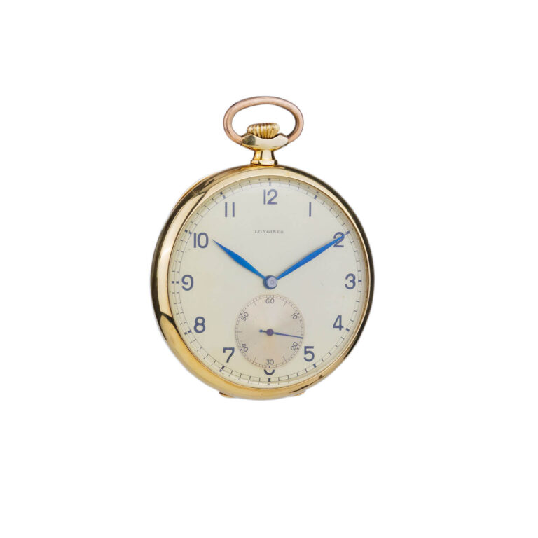 Longines - Pocket watch Lépine yellow gold