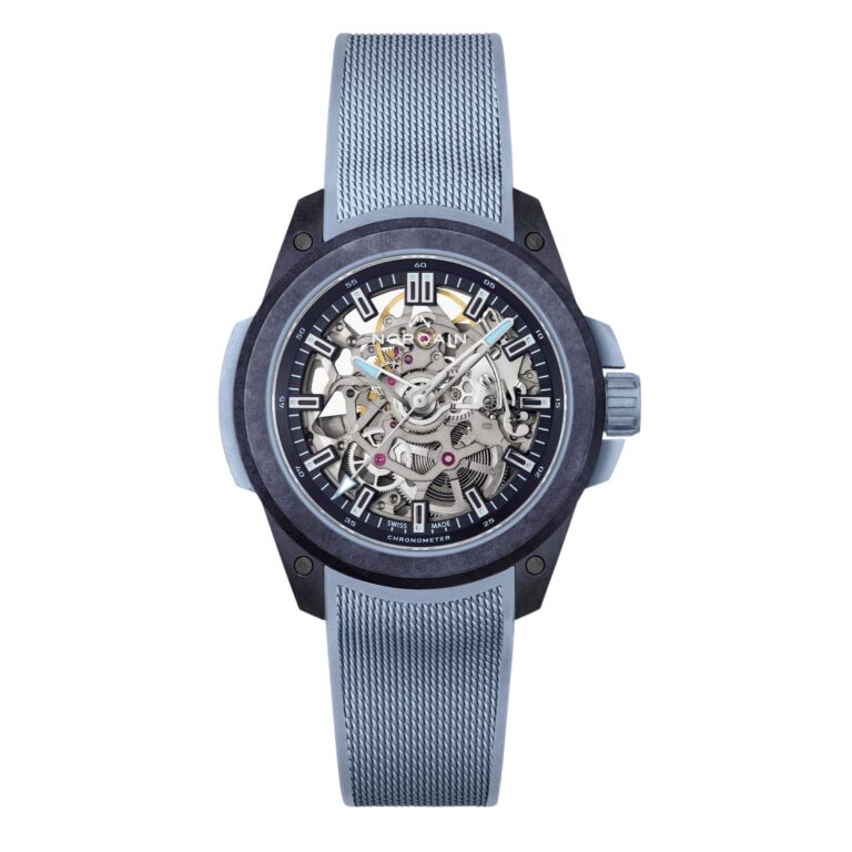 Norqain - Wild ONE Skeleton 39mm Purple Ice Blue