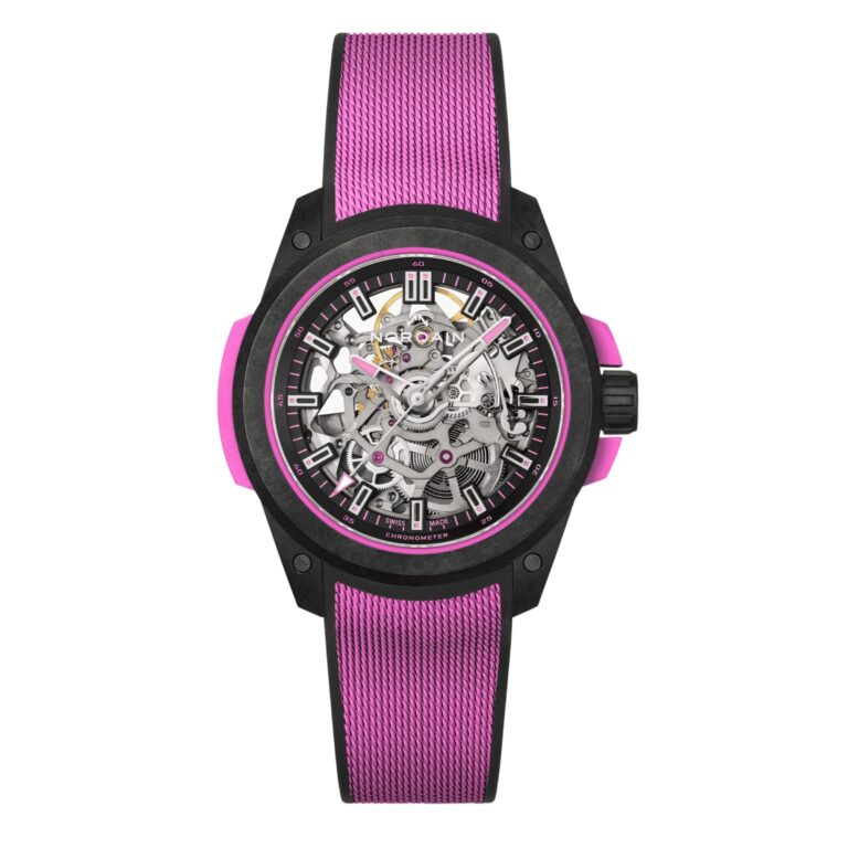 Norqain - Wild ONE Skeleton 39mm Hyper Pink